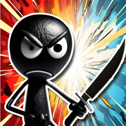 أيقونة Stickman against all